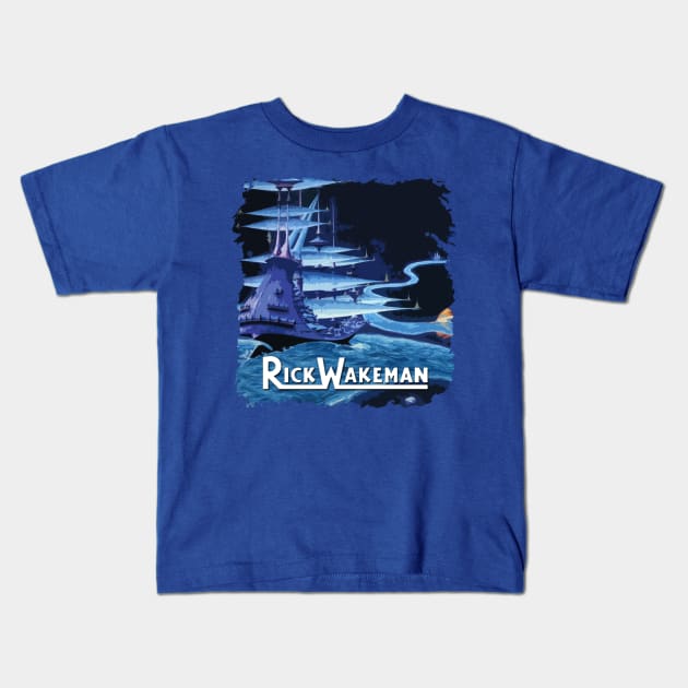 Rick Wakeman Kids T-Shirt by Bolivian_Brawler
